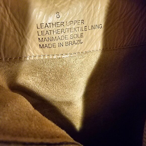 Leopard Print Block Heel Ankle Boots With Side Zipper Closure For Women size 8M - Picture 9 of 10